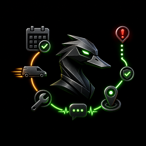 Field service and dispatch icon
