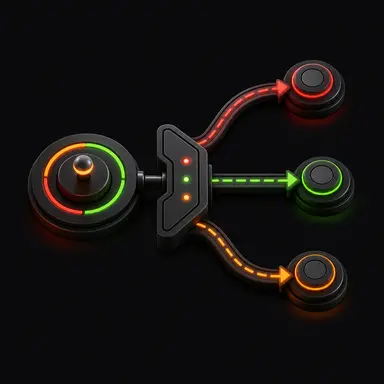 Routing control icon